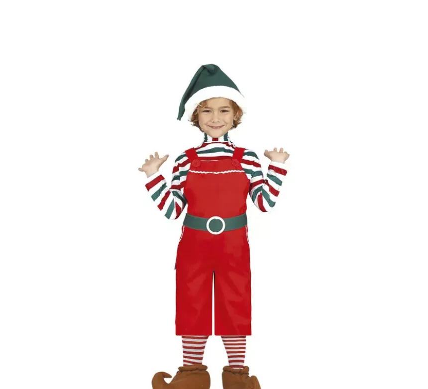 Costume da elfo di Babbo Natale per bambino