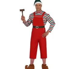 Costume da elfo di Babbo Natale per uomo