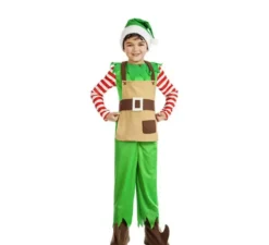 Costume da elfo natalizio per ragazzo