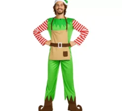 Costume da elfo natalizio per un uomo