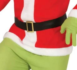 Costume da elfo scontroso di Natale verde per uomo