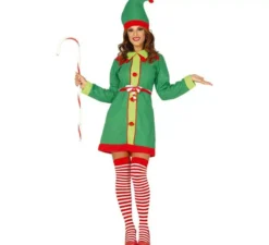 Costume da Elfo verde per donna