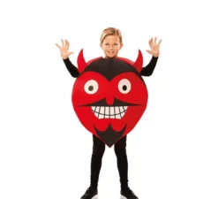 Costume da emoticon del diavolo per i bambini