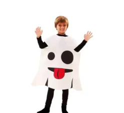 Costume da emoticon fantasma per bambini