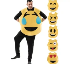Costume da emoticon 6 in 1 per adulti