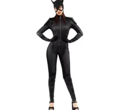 Costume da eroe da gatto nero per donna