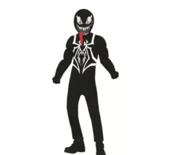 Costume da eroe dell'aracnide oscuro per bambino