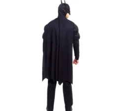 Costume da eroe pipistrello nero per uomo