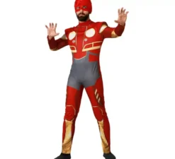Costume da eroe robot rosso per uomo