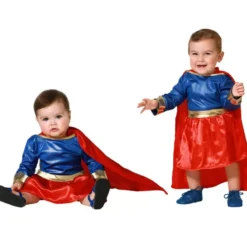 Costume da eroina kryptoniana per bambino