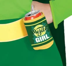 Costume da eroina Mojito con mantello per donna