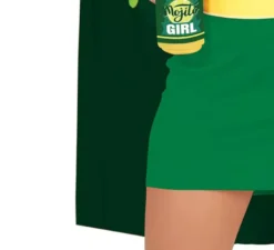 Costume da eroina Mojito con mantello per donna