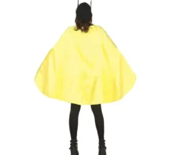 Costume da Eroina Oscura con mantello giallo per teenager