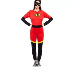 Costume da eroina rossa per donna