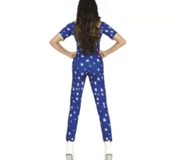 Costume da eroina stellata per donna