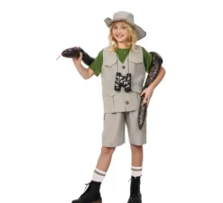 Costume da esploratore della natura con cappello per bambino