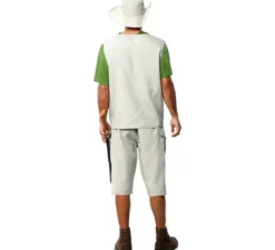 Costume da esploratore della natura con cappello per uomo