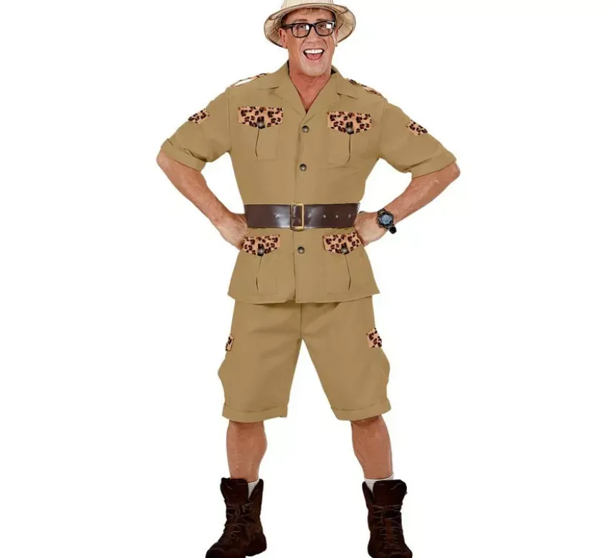 Costume da esploratore di safari per uomo