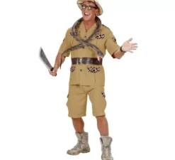 Costume da esploratore di safari per uomo