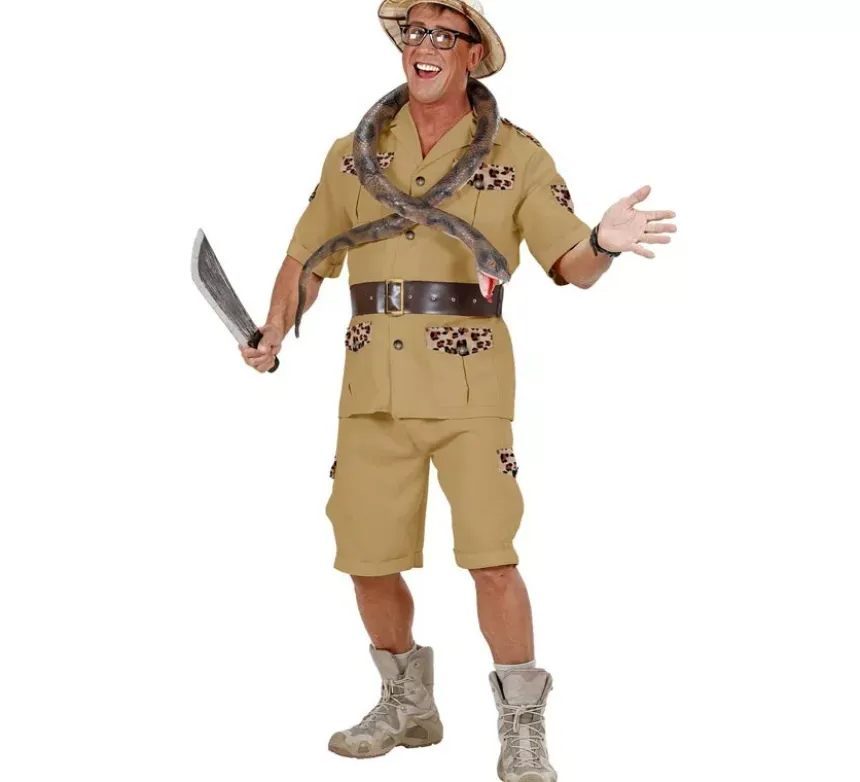 Costume da esploratore di safari per uomo