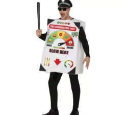 Costume da etilometro per uomo