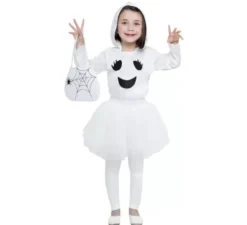 Costume da fantasma con tutu per bambina