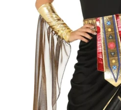 Costume da Faraona egiziano nero per donna
