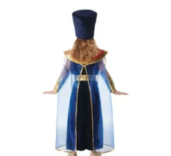 Costume da faraone egiziano blu per bambine