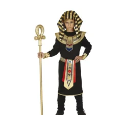 Costume da faraone egiziano nero per bambino