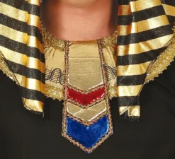 Costume da faraone egiziano nero per uomo
