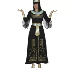 Costume da faraone nero per donna