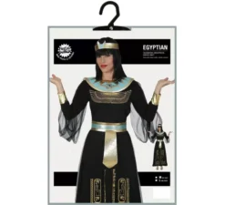 Costume da faraone nero per donna