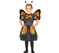 Costume da farfalla arancione per bambine