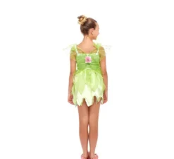 Costume da fata floreale verde per bambina