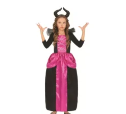 Costume da fata malvagia viola per bambina