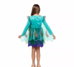 Costume da fata pavone per bambine