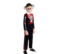 Costume da fidanzato scheletro di Catrín per bambino