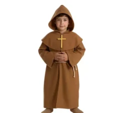 Costume da Frate marrone per bambini