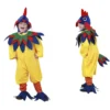 Costume da Gallo Giallo per un ragazzo di 10-12 anni