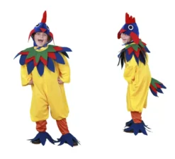 Costume da Gallo Giallo per un ragazzo di 10-12 anni