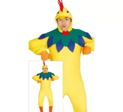 Costume da gallo per un uomo