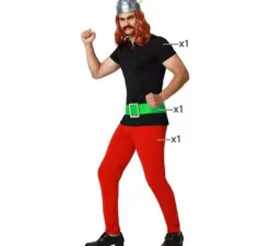 Costume da Galo Rosso per uomo