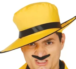 Costume da gangster giallo per un uomo