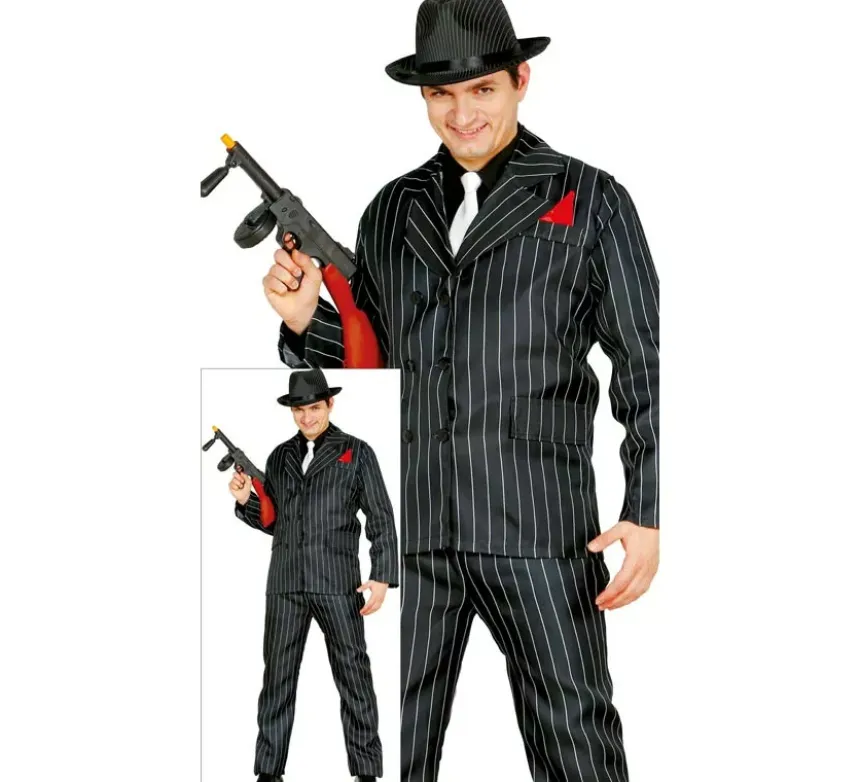 Costume da gangster per uomo