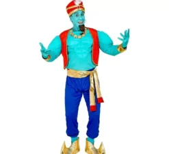 Costume da Genio della magia blu per uomo