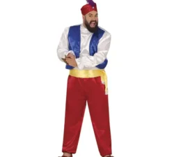 Costume da genio granato per un uomo