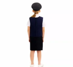 Costume da gilet della polizia per ragazza