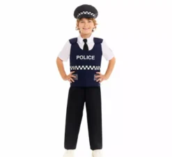 Costume da gilet della polizia per ragazzi