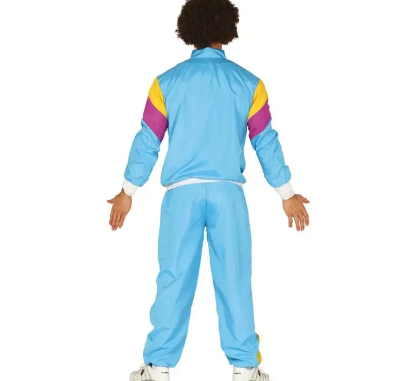 Costume da ginnasta anni '80 da uomo