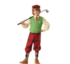 Costume da giocatore di golf per ragazzi